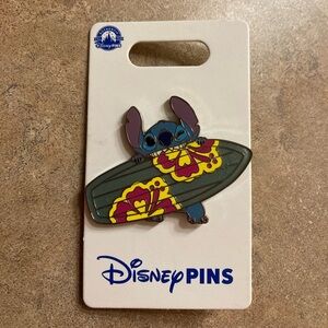 Disneys Lilo & Stitch Stitch Surfboard Pin